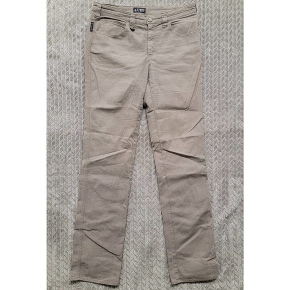 ARMANI JEANS Women J75CT Slim‎ Stretch Trousers Pants Size W32 L34 Mens